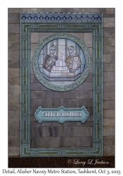 2025-10-03#3280 Detail, Alisher Navoiy Metro Station, Tashkent, Uzbekistan