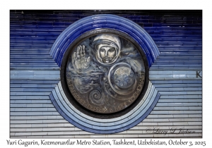 2025-10-03#3370 Yuri Gagarin, Kozmonavtlar Metro Station, Tashkent, Uzbekistan