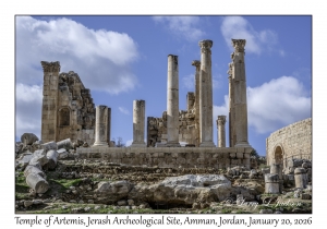 2026-01-20#3464 Temple of Artemis, Jerash Archeological Site, Amman, Jordan