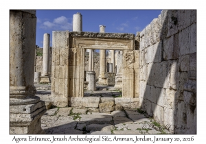 2026-01-20#3472 Agora Entrance, Jerash Archeological Site, Amman, Jordan
