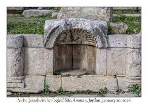 2026-01-20#3484 Niche, Jerash Archeological Site, Amman, Jordan