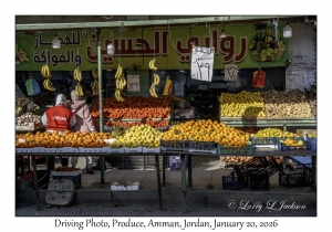 2026-01-20#3535 Driving Photo, Produce, Amman, Jordan