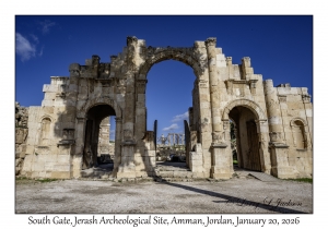 2026-01-20#5876 South Gate, Jerash Archeological Site, Amman, Jordan