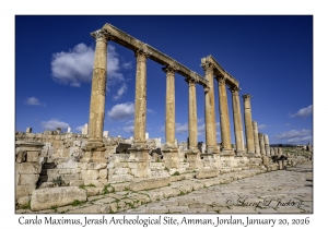 2026-01-20#5882 Cardo Maximus, Jerash Archeological Site, Amman, Jordan
