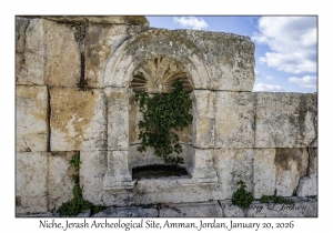 2026-01-20#5884 Niche, Jerash Archeological Site, Amman, Jordan
