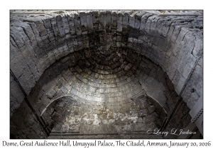 2026-01-20#5904 Dome, Great Audience Hall, Umayyad Palace, The Citadel, Amman, Jordan