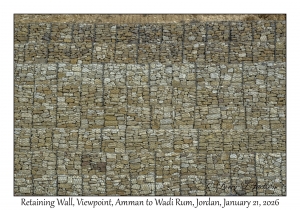 2026-01-21#3575 Retaining Wall, Viewpoint, Amman to Wadi Rum, Jordan