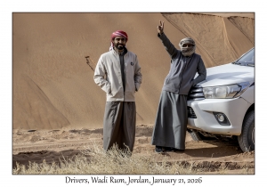 2026-01-21#3655 Drivers, Sandstone Mountains, Wadi Rum, Jordan