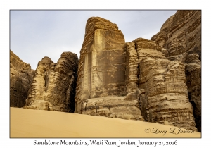 2026-01-21#3738 Sandstone Mountains, Wadi Rum, Jordan