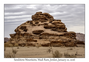2026-01-22#3779 Sandstone Mountains, Wadi Rum, Jordan