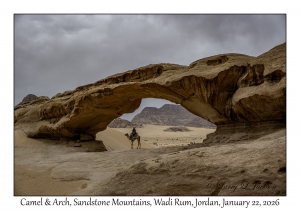 2026-01-22#3950 Arch, Sandstone Mountains, Wadi Rum, Jordan