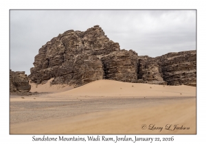 2026-01-22#3979 Sandstone Mountains, Wadi Rum, Jordan