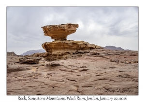 2026-01-22#3999 Rock, Sandstone Mountains, Wadi Rum, Jordan