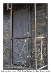 2026-01-23#4016 Railway Car Door, Wadi Rum Station, Jordan