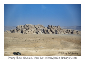 2026-01-23#4040 Driving Photo, Mountain, Wadi Rum to Petra, Jordan