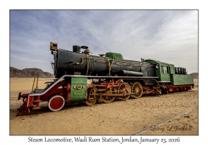 2026-01-23#5964 Steam Locomotive, Wadi Rum Station, Jordan