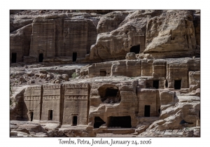 2026-01-24#4230 Tombs, Petra, Jordan