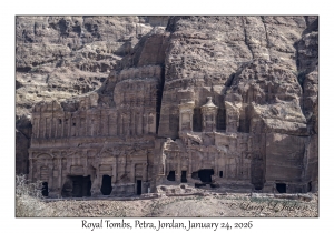 2026-01-24#4282 Royal Tombs, Petra, Jordan