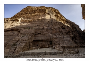 2026-01-24#6054 Tomb, Petra, Jordan