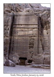 2026-01-25#4353 Tomb, Petra, Jordan