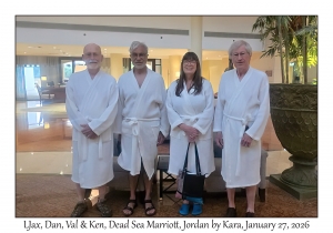 2026-01-27#0001 LJax, Dan, Val & Ken, Dead Sea Marriott, Jordan by Kara