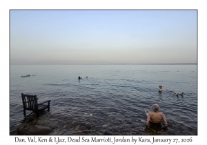 2026-01-27#0002 Dan, Val, Ken & LJax, Dead Sea Marriott, Jordan by Kara