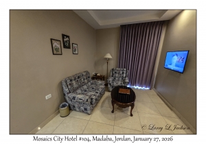 2026-01-27#3636 Mosaic City Hotel #104, Madaba, Jordan