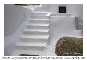 2026-04-18#5087 Steps, St George Ksexreotis Orthodox Church, Pori, Santorini, Greece