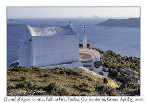 2026-04-19#5408 Chapel of Agios Ioannis, Path to Fira, Finikia, Oia, Santorini, Greece