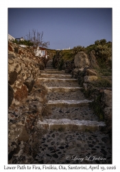 2026-04-19#5464 Lower Path to Fira, Finikia, Oia, Santorini, Greece