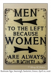Restroom Sign
