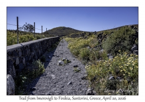 Trail from Imerovigli to Finikia