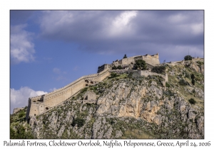 2026-04-24#6214 Palamidi Fortress, Clocktower Overlook, Nafplio, Peloponnese, Greece
