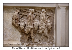 2026-04-27#6583 Myth of Dioscuri, Delphi Museum, Greece