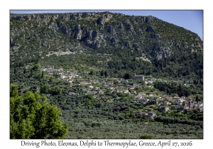 2026-04-27#6672 Driving Photo, Eleonas, Delphi to Thermopylae, Greece