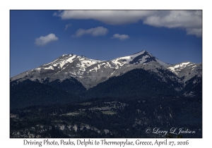2026-04-27#6673 Driving Photo, Peaks, Delphi to Thermopylae, Greece