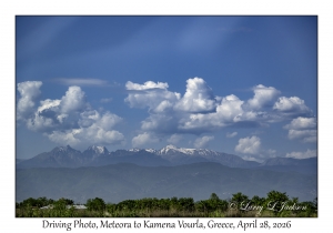 Snow on Distant Peaks