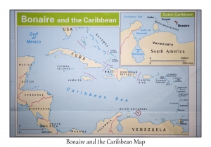 Bonaire and the Caribbean Map